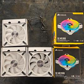 Corsair QL140 RGB Bianco
