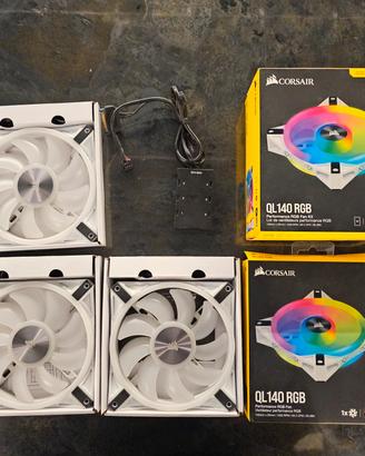 Corsair QL140 RGB Bianco