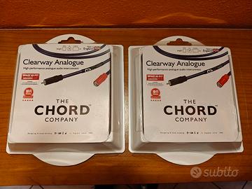 cavo RCA audio Chord Clearway 