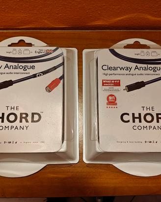cavo RCA audio Chord Clearway 
