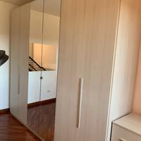 camera da letto completa colore beige frassino