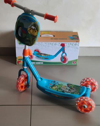 Monopattino 3 ruote per bambini 2+