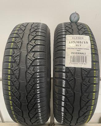 195 65 r15 91t 2 gomme kleber invernali