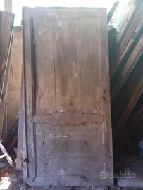 porta vecchia da restaurare 