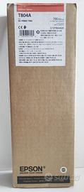 CARTUCCIA ORIGINALE PIGMENTATO EPSON T804A ORANGE