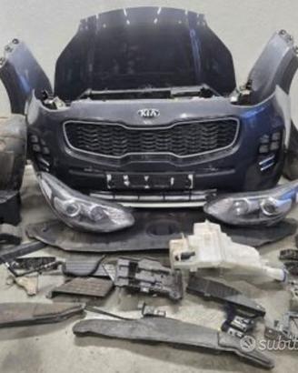 Muso musata frontale kia sportage 2018