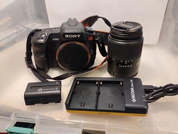Sony Alpha A200 + Sony 18/70mm