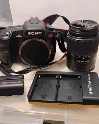 Sony Alpha A200 + Sony 18/70mm