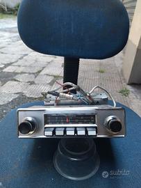 Autoradio epoca FM autovox anni 60 presa iPod