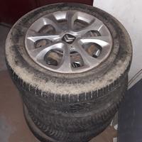 Ruota Citroen C3 completa pneumatico e copriruota