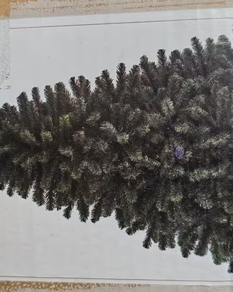 Albero di Natale pvc 210 cm nuovo foltissimo
