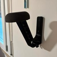 Supporto a parete per casco moto