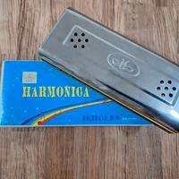 Armonica tremolo Bee 16 fori doppi