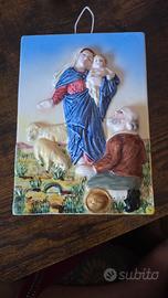 Formella Ceramica Vintage