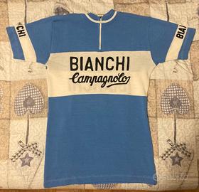Maglia ciclismo vintage originale Bianchi