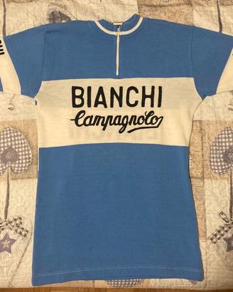 Maglia ciclismo vintage originale Bianchi