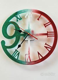 Orologio da parete in resina