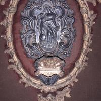 acquasantiera ottocentesca da muro 