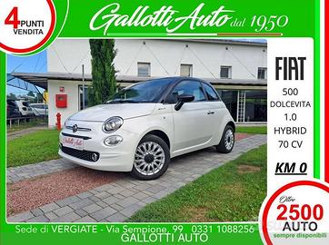 FIAT 500 1.0 Hybrid Dolcevita-PROMO GALLOTTI 1950