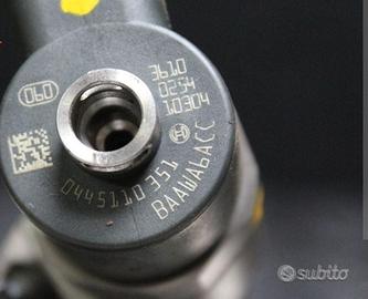 Iniettori fiat 1,3 MTJ 2014 codice 0445110351