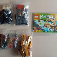 Lego Set 70503 NINJAGO DRAGO D' ORO COMPLETO e IST