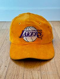 Berretto ufficiale vintage 80s Los Angeles Lakers