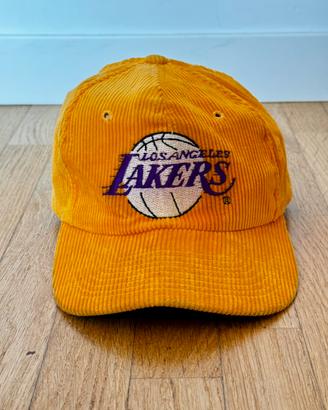 Berretto ufficiale vintage 80s Los Angeles Lakers
