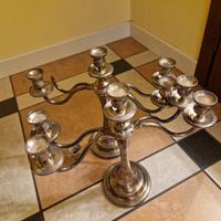 candelabri placcati in argento 