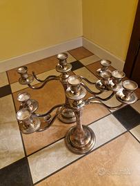candelabri placcati in argento 