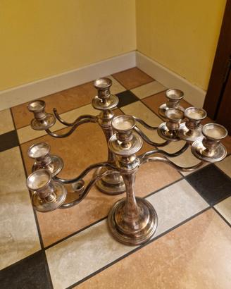 candelabri placcati in argento 