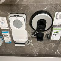 Coppia robot pulizia: Roomba i7 + Braava Jet m5