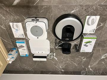 Coppia robot pulizia: Roomba i7 + Braava Jet m5