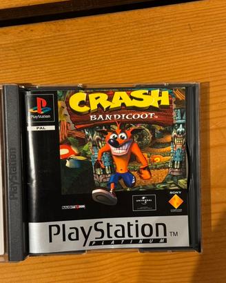 Gioco ps1 - Crash Bandicoot