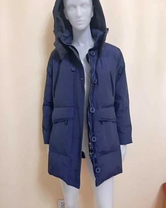 Parca colore blu scuro taglia 40 (S)