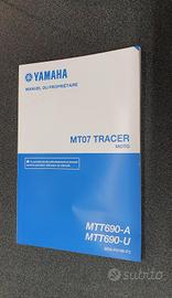 USO E MANUTENZIONE MANUALE YAMAHA PER MT07 TRACER 