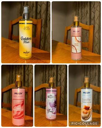 acqua profumata corpo PRADY 