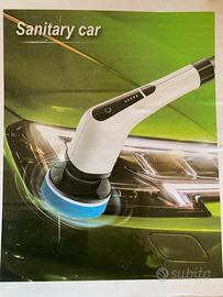 Spazzola per Pulizia senza fili con 7 accessori