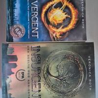 DIVERGENT e INSURGENT  libri