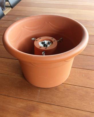 Vaso piedistallo per albero di natale 