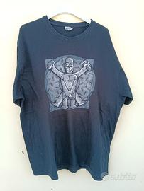 T-shirt Homer Simpson "Uomo Vitruviano" Taglia XL