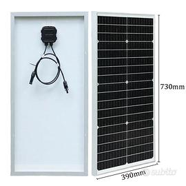 Pannelli fotovoltaici monocristallino 50W NUOVI