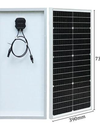 Pannelli fotovoltaici monocristallino 50W NUOVI