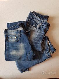 Set tre jeans uomo taglia 46.