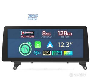 RADIO GPS ANDROID 14 BMW X5 E70 / X6 E71 CIC 12.3