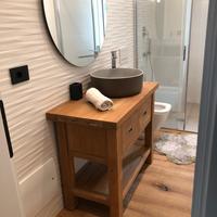 Mobile bagno in teak completo