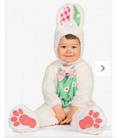 Costume Coniglio Bianco 6-12 mesi