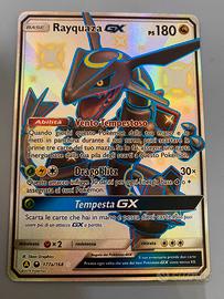 Rayquaza gx ultra-shiny, Solgaleo e lunala gx gold