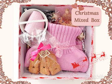 Sorpresa di Natale per donna. Pink Christmas Box