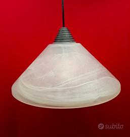 Lampadario vetro soffiato