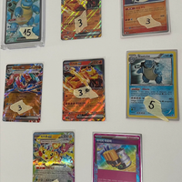 Carte Pokémon vari prezzi